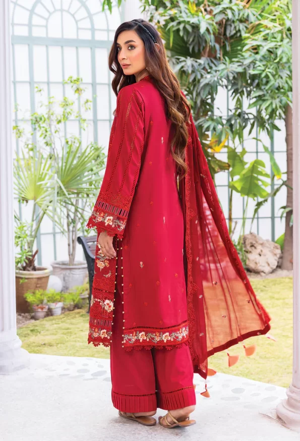Adans Libas Rarity Glance Unstitched Lawn 3Pcs- What U Wear
