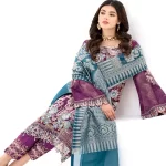 Ramsha Chevron Chiffon Vol-6 Unstitched 3pcs- What U Wear
