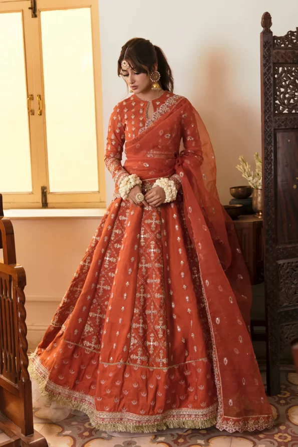 QALAMKAR luxury formals NF-01 MEHAR- What U Wear