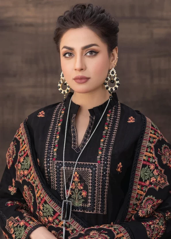 Manizay Saqafat Fancy Lawn Unstitched 3Pcs- What U Wear