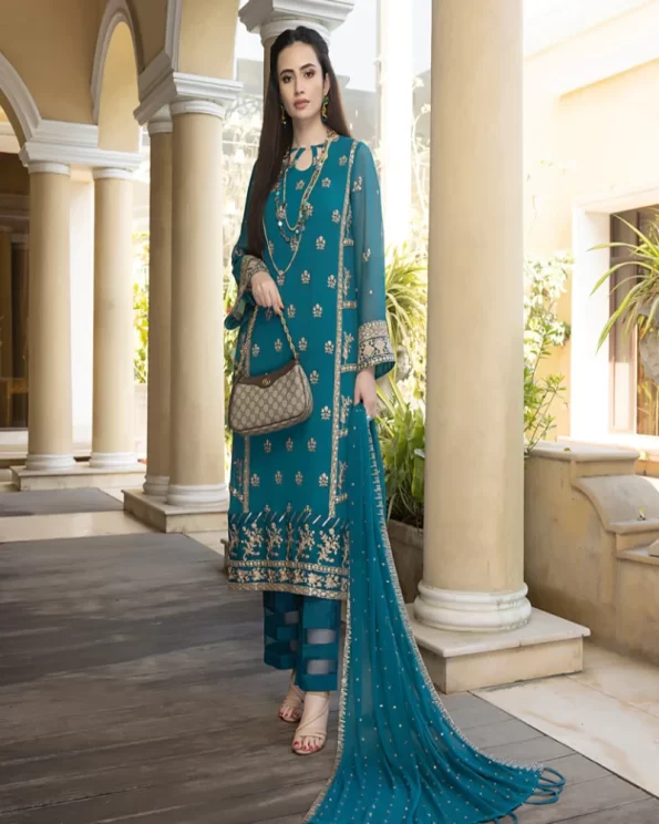 Merakish Luxury Chiffon 3 Piece Collection- What U Wear