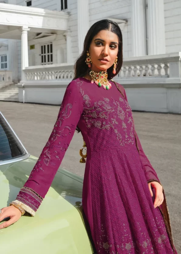 Salitex Unstitched Luxury Chiffon 3pcs-What U Wear