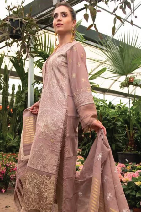 Abiha Hafiz Textile Cotton 3Pcs-What U Wear