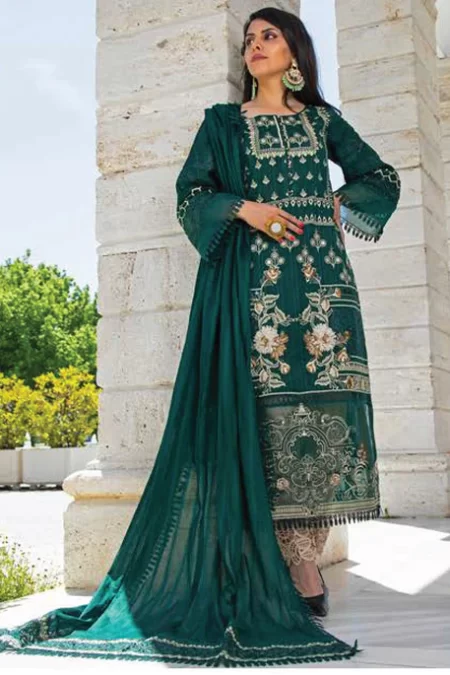 Abiha Hafiz Textile Cotton 3Pcs-What U Wear