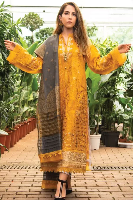 Abiha Hafiz Textile Cotton 3Pcs-What U Wear