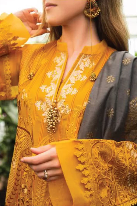 Abiha Hafiz Textile Cotton 3Pcs-What U Wear