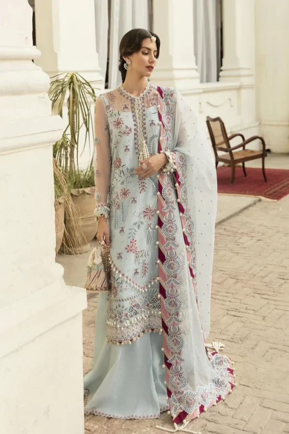 Afrozeh Dhoop Kinaray Embroidered 3pcs- What U Wear (23)