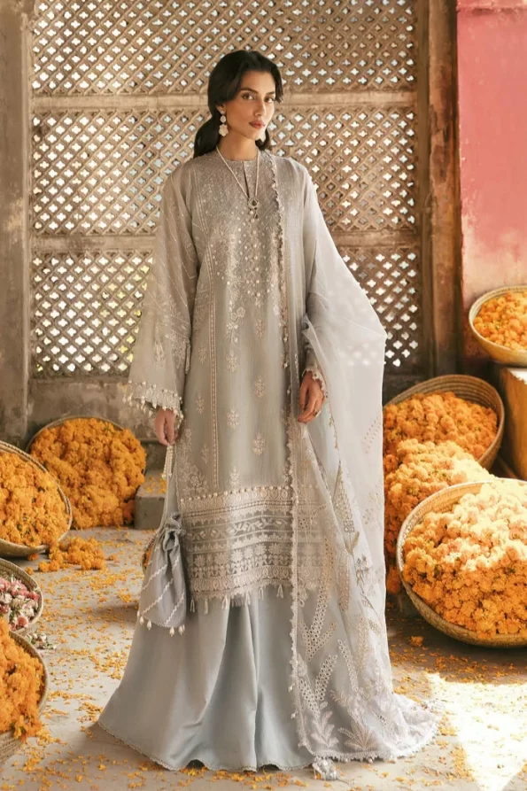 Afrozeh Dhoop Kinaray Embroidered 3pcs- What U Wear (35)