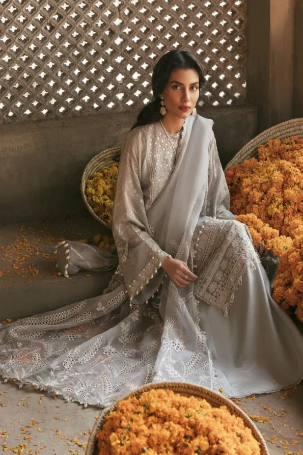 Afrozeh Dhoop Kinaray Embroidered 3pcs- What U Wear (39)