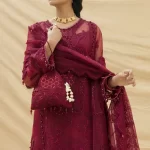 Afrozeh Dhoop Kinaray Embroidered 3pcs- What U Wear (6)
