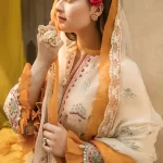 Afrozeh Shabnami Lawn by What U Wear (13)
