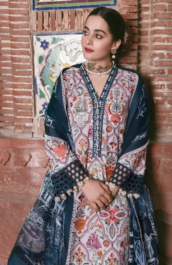 Afrozeh Shabnami Lawn by What U Wear (4)