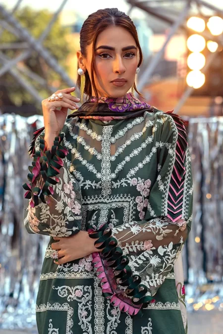 Asifa & Nabeel Lilibet Luxury Lawn 3Pcs-What U Wear