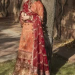 Ayzel By Afrozeh Embroidered Chiffon 3pcs- What U Wear
