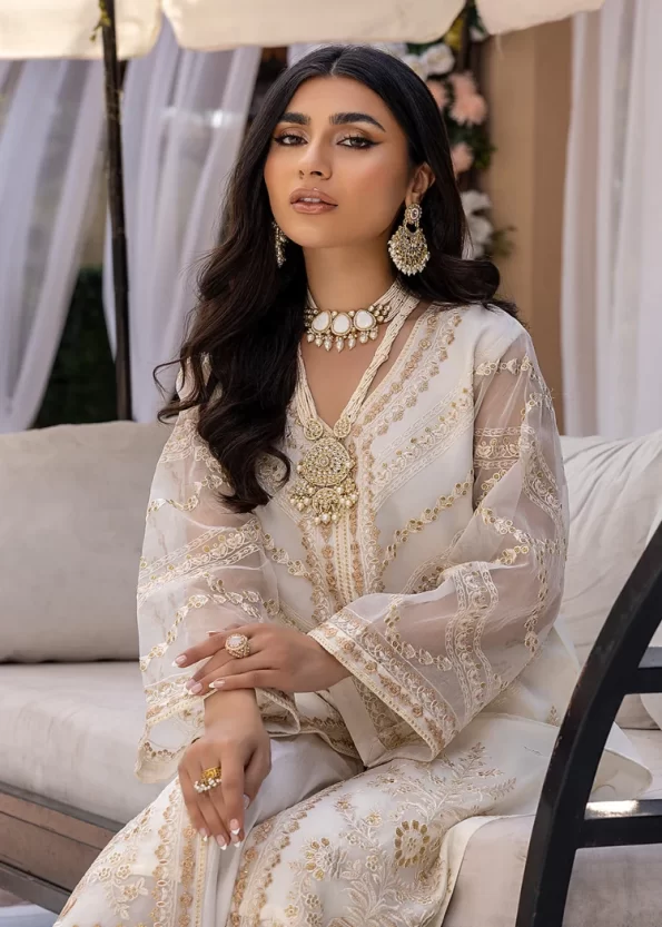 Azure Luxury Formals Eid Collection Kurti- What U Wear (2)