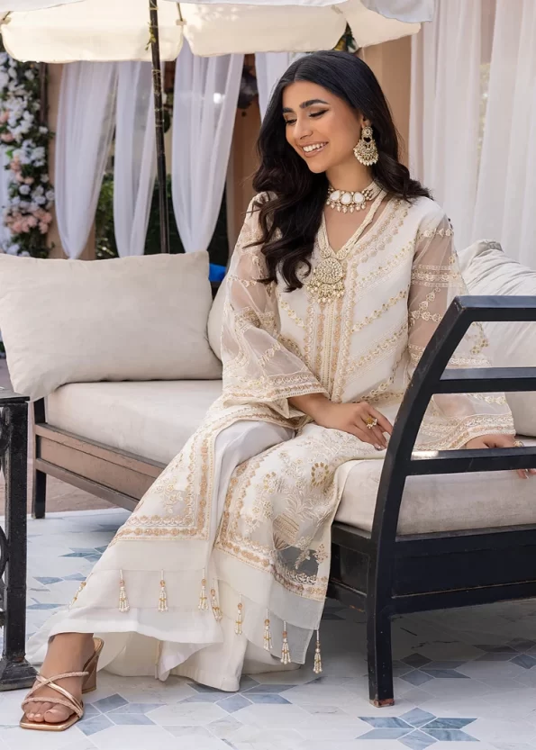 Azure Luxury Formals Eid Collection Kurti- What U Wear (3)