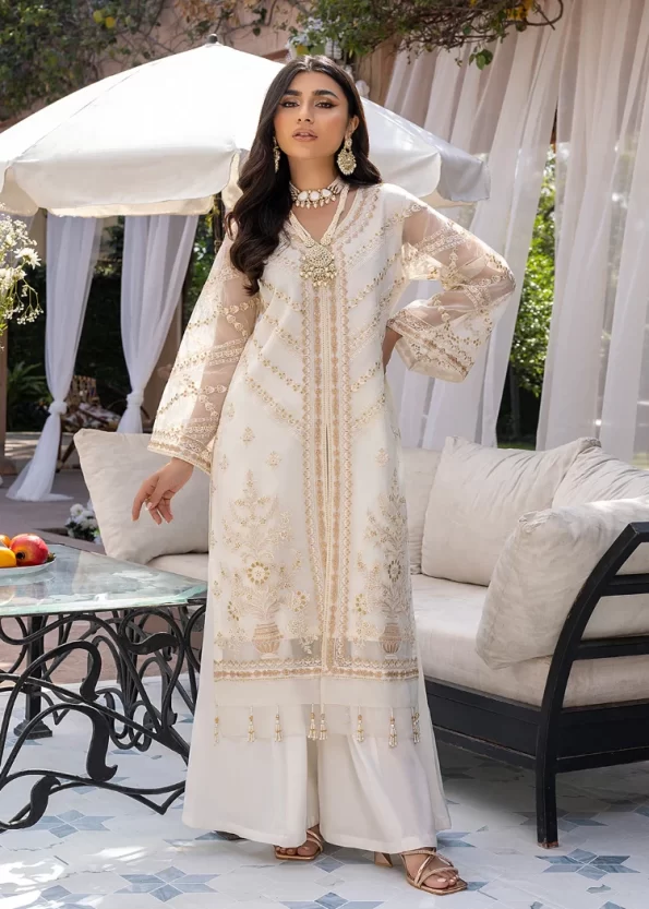 Azure Luxury Formals Eid Collection Kurti- What U Wear