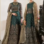 Iznik Luxury Embroidered Net Suit-CC-20 MIA- What U Wear