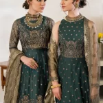 Iznik Luxury Embroidered Net Suit-CC-20 MIA- What U Wear