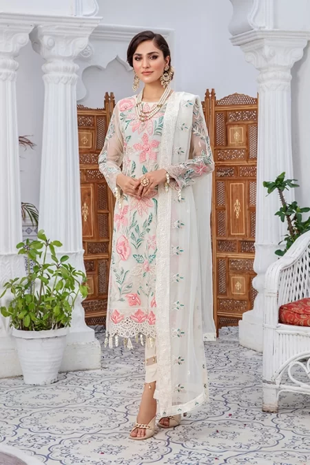 Zebtan By Farmaish Vol 5 Embroidered 3pcs- What U Wear