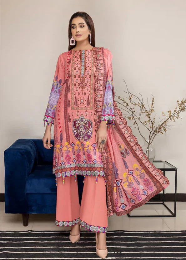 Gulab By Arham Textile 3pcs- What U Wear (12)