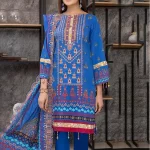 Gulab- Digital Printed Lawn 3pcs by Arham Textile- What U Wear