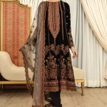 Iznik Luxury Formal Velvet Suit-IV-18 NAIRA- What U Wear