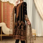 Iznik Luxury Formal Velvet Suit-IV-18 NAIRA- What U Wear