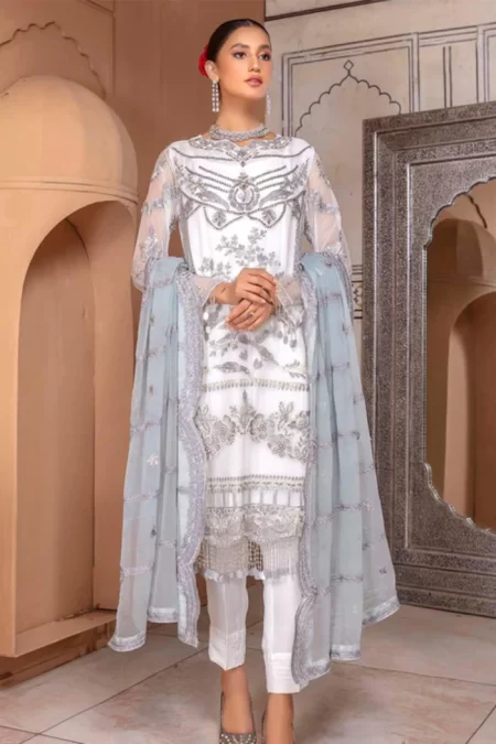 Nilima By Zebtan Luxury Chiffon 3Pcs-What U Wear