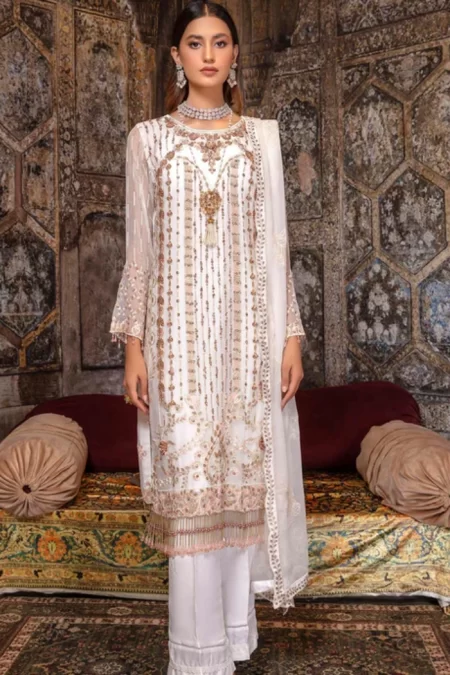 Nilima By Zebtan Luxury Chiffon 3Pcs-What U Wear