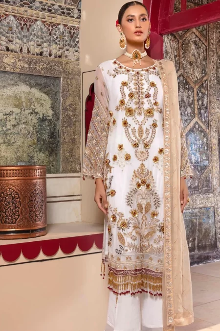Nilima By Zebtan Luxury Chiffon 3Pcs-What U Wear