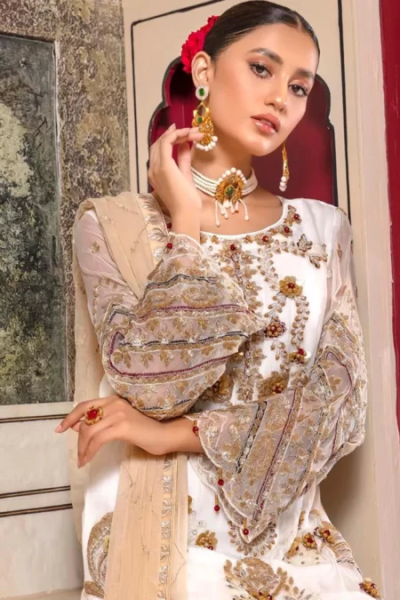 Nilima By Zebtan Luxury Chiffon 3Pcs-What U Wear