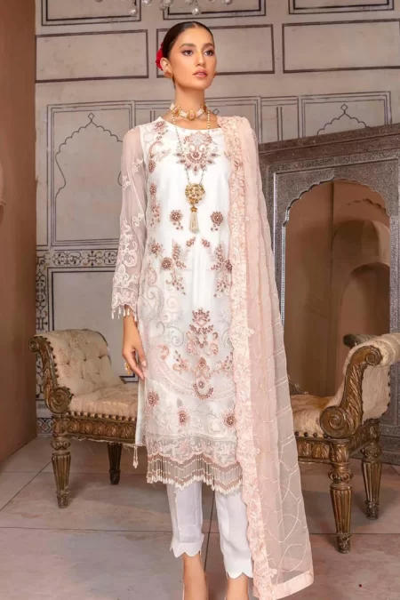 Nilima By Zebtan Luxury Chiffon 3Pcs-What U Wear