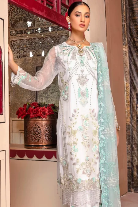 Nilima By Zebtan Luxury Chiffon 3Pcs-What U Wear