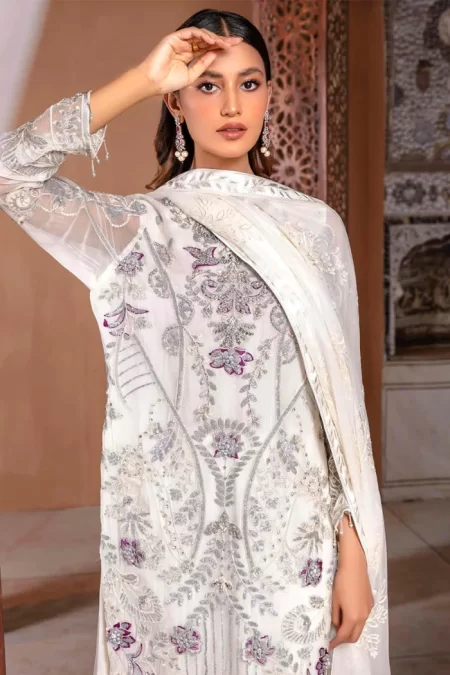 Nilima By Zebtan Luxury Chiffon 3Pcs-What U Wear