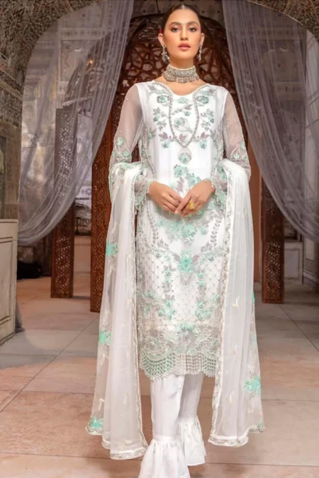 Nilima By Zebtan Luxury Chiffon 3Pcs-What U Wear