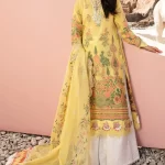 Noor By Saadia Asad Luxury Lawn 3pcs-What U Wear
