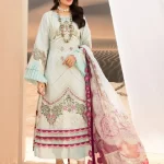 Noor By Saadia Asad Luxury Lawn 3pcs-What U Wear