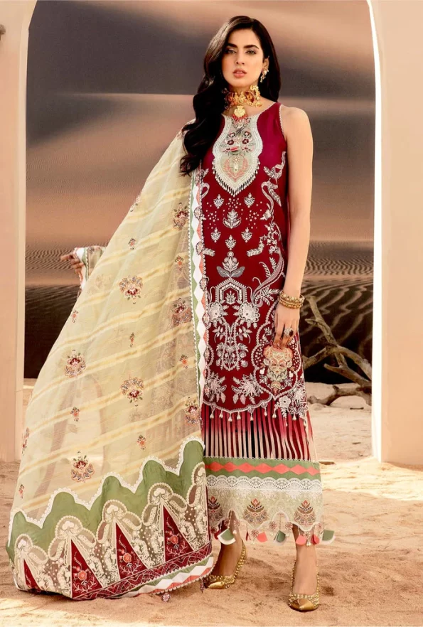 Noor By Saadia Asad Luxury Lawn 3pcs-What U Wear (17)
