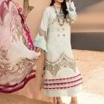 Noor By Saadia Asad Luxury Lawn 3pcs-What U Wear