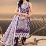 Noor By Saadia Asad Luxury Lawn 3pcs-What U Wear