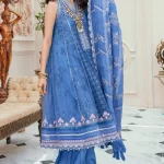 Noor By Saadia Chiffon Laserkari 3Pcs- What U Wear