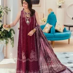 Noor By Saadia Chiffon Laserkari 3Pcs- What U Wear (30)