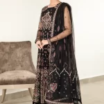 Iznik Luxury Embroidered Suit-UE-67 ILVAITE- What U Wear