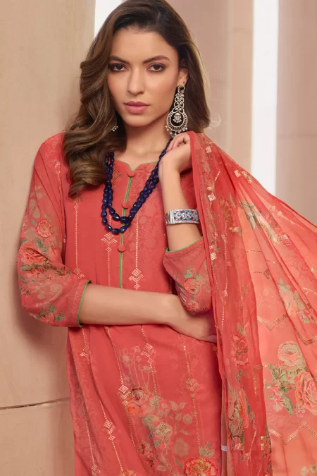 Vivek Khairaa Unstitched Georgette 3Pcs-What U Wear