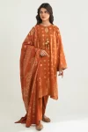 Cross Stitch Verdure Tale-A-3Pc Cotton Jacquard Suit- What U Wear