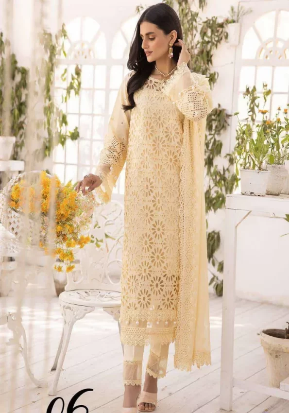 Sophia by Riaz Arts Embroidered Lawn Boring Unstitched 3pcs- What U Wear