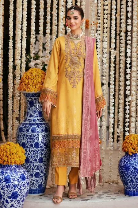 Motifz-Rahma Embroidered Jacquard Unstitched- What U Wear
