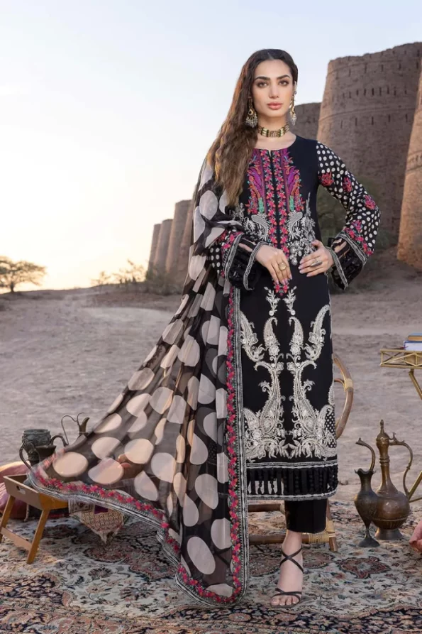 Charizma Signature Premium Lawn Unstitched 3pcs- What U Wear