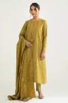 Cross Stitch Ethnic Era-B-3Pc Cotton Jacquard Suit- What U Wear